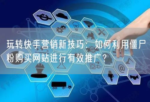 玩转快手营销新技巧：如何利用僵尸粉购买网站进行有效推广？