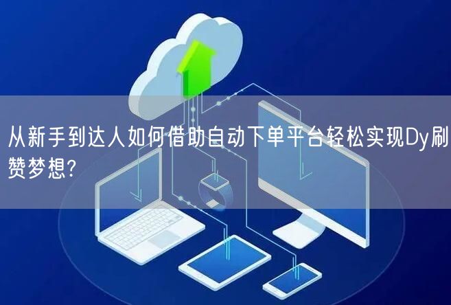 从新手到达人如何借助自动下单平台轻松实现Dy刷赞梦想?