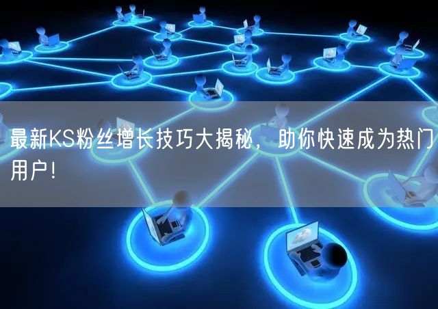 最新KS粉丝增长技巧大揭秘，助你快速成为热门用户！