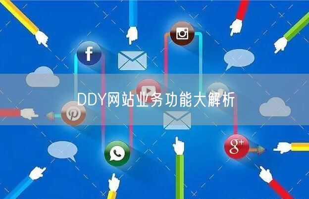 DDY网站业务功能大解析