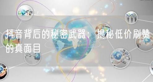 抖音背后的秘密武器：揭秘低价刷赞的真面目