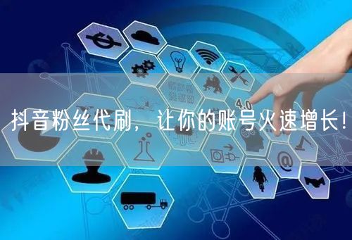 抖音粉丝代刷，让你的账号火速增长！