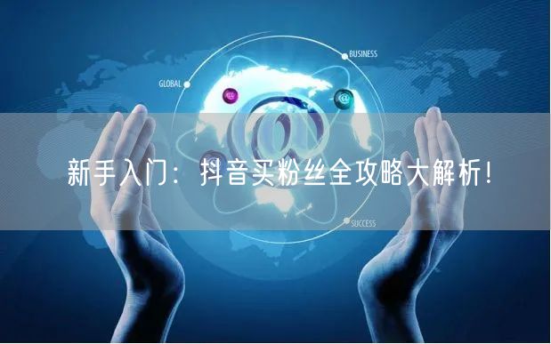 新手入门：抖音买粉丝全攻略大解析！