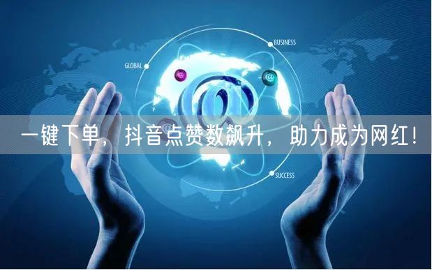 一键下单，抖音点赞数飙升，助力成为网红！