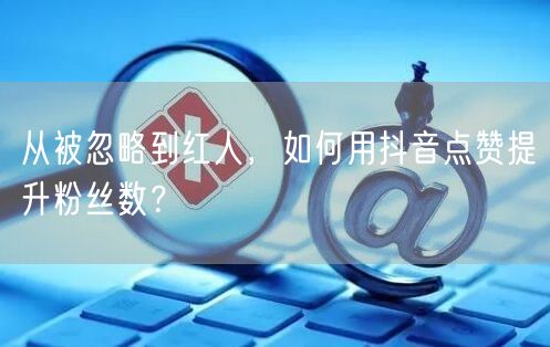 从被忽略到红人，如何用抖音点赞提升粉丝数？