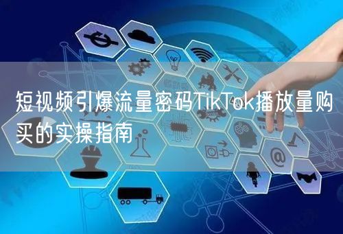 短视频引爆流量密码TikTok播放量购买的实操指南