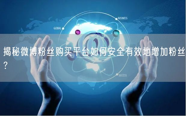 揭秘微博粉丝购买平台如何安全有效地增加粉丝？