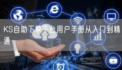 KS自助下单平台用户手册从入门到精通