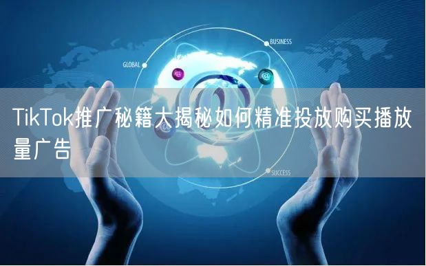 TikTok推广秘籍大揭秘如何精准投放购买播放量广告