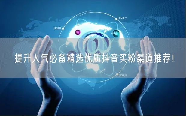 提升人气必备精选优质抖音买粉渠道推荐！