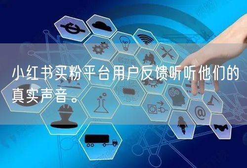 小红书买粉平台用户反馈听听他们的真实声音。