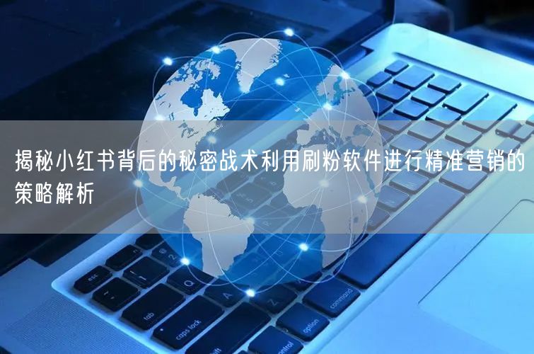 揭秘小红书背后的秘密战术利用刷粉软件进行精准营销的策略解析